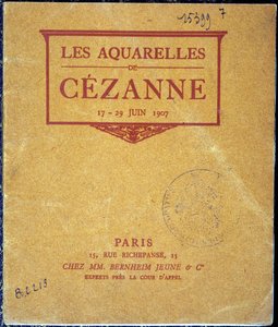 Cover of the catalogue of the exhibition 