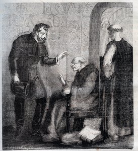 Diogo Inacio de Pina Manique (1733-1805), Portuguese magistrate attacking the Portuguese freemasonry (engraving from 1879 in 