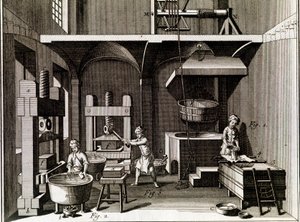 Engraving of the 18th Century