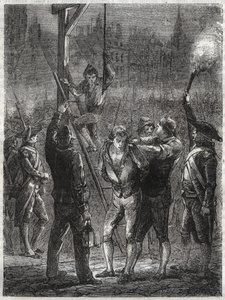 Execution of Thomas de Mahy, Marquis de Favras - Paris, February 19 by Anonymous Anonymous