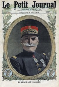 First World War 1914-1918. Portrait of the French general Pierre Dubois (1852-1924). In Le Petite Journal, on 18/06/1916. Private Collection by Anonymous Anonymous