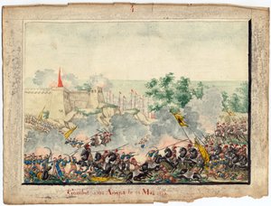 Russo-Turkish War of 1828-1829 - The Capture of the Anapa fortress on June 23