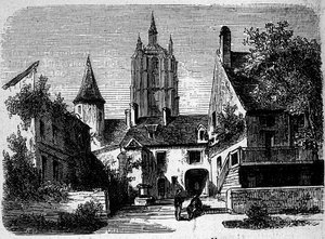 La maison au Mans by Paul Scarron (1610-1660), French writer