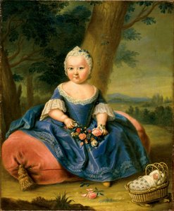Maria Theresa as a Three-Year-Old Girl by Anonymous Anonymous