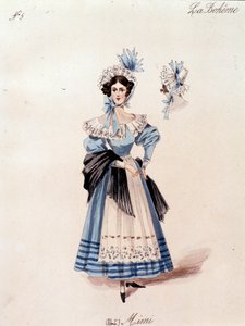 Mimi, character from the opera La Boheme by Puccini