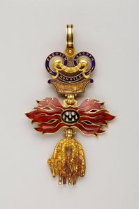 Order of the Golden Fleece: Austrian Golden Fleece - Reduced Badge by Anonymous Anonymous