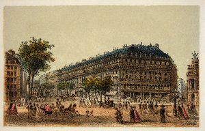Paris 1874: Boulevard des Capucines - Private collection by Anonymous Anonymous