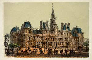 Paris 1874: City Hall - private collection