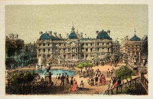 Paris 1874: The Luxembourg Gardens - Private Collection