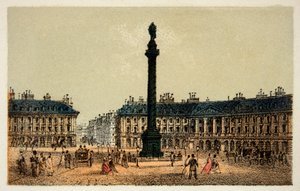 Paris 1874: Place Vendome - Private collection by Anonymous Anonymous