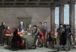 Peace of Tolentino between Napoleon I and Pope Pius VI, February 18 by Anonymous Anonymous