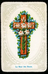 Cross with Flowers