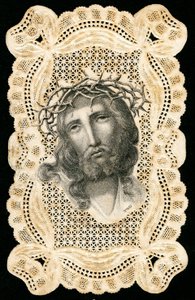 Jesus Christ crowned with thorns by Anonymous Anonymous
