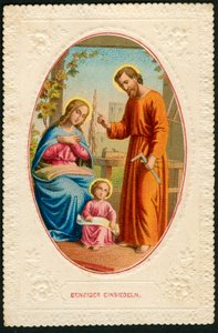 The Holy Family by Anonymous Anonymous