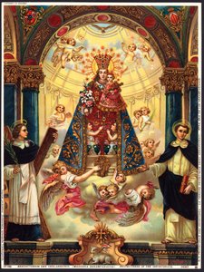 Pious Image: Virgin Protecting the Unfortunate by Anonymous Anonymous