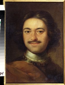 Portrait of the Emperor Peter I the Great by Anonymous Anonymous