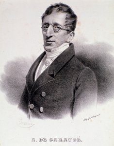 Portrait of Alexis de Garaude (1779-1852), French Composer by Anonymous Anonymous