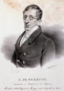 Portrait of Alexis de Garaude (1779-1852), French Composer