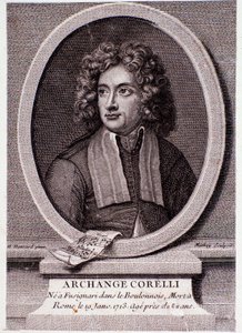 Portrait of Arcangelo Corelli (engraving) by Anonymous Anonymous