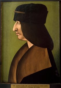 Portrait of Charles VIII of France by Anonymous Anonymous