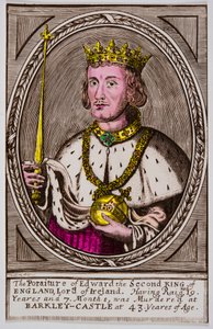 Portrait of Edward II (1284-1327) King of England by Anonymous Anonymous