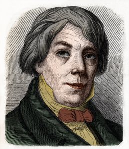 Portrait of Franz Xaver Peter Joseph Schnyder von Wartensee Swiss composer and pedagogue (1786-1868). Engraving from 1855