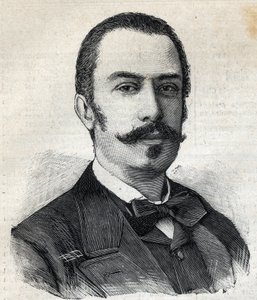 Portrait of Giovanni Giolitti (1842-1928) Italian politician, President of the Council of Ministers. Engraving in 
