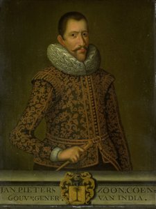 Portrait of Jan Pietersz Coen by Anonymous Anonymous