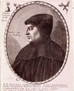 Portrait of Tommaso Campanella, dominican monk and philosopher