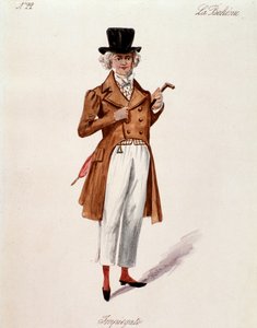 Portrait of a shopkeeper from La boheme by Puccini