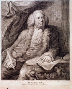 Portrait of English composer William Boyce by Anonymous Anonymous