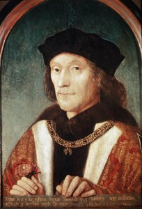 Portrait of the King of England Henry VII