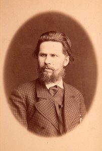 Portrait of the artist Ivan Nikolaievitch Kramskoi by Anonymous Anonymous