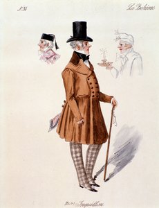 Portrait of the landlord, from La boheme by Puccini