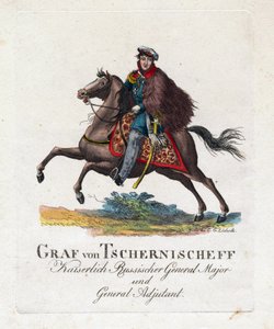 Portrait of Count Alexander Ivanovich Chernyshov (1786-1857) by Anonymous Anonymous
