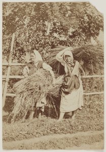 Russian Peasant Women, c.1855 by Anonymous Anonymous