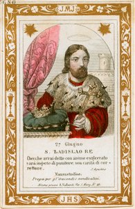 Saint Ladislaus I of Hungary by Anonymous Anonymous