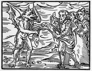 Satan stripped the sorcerers of their clothing - 