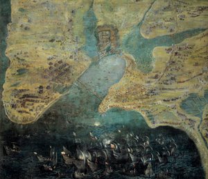 Siege of La Rochelle from August 10 by Anonymous Anonymous