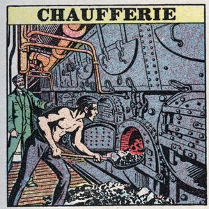Steam generators: boiler room. Anonymous illustration from 1925. Private collection.