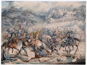Tournament of Mounted Knights by Anonymous Anonymous
