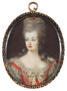 Portrait of Queen Marie Antoinette of France (1755-1793) by Anonymous Anonymous