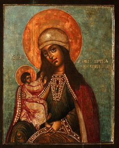 Mother of God of Siloam by Anonymous Russian icon painter