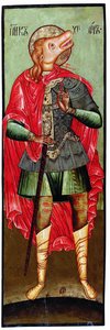 Saint Christopher as Cynocephaly, 17th century
