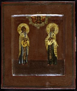 Saints Gurias of Kazan and Varsonofius of Tver, 17th century