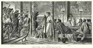Banquet of Agathon, Ancient Greece, according to Plato