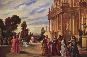 The Garden of Ariosto by Anselm Feuerbach