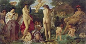 The Judgement of Paris by Anselm Feuerbach