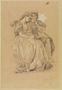 Paolo and Francesca (Copy) by Anselm Feuerbach