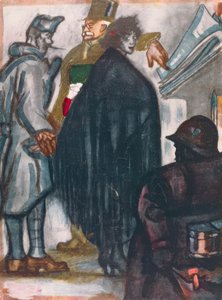 Sonnino at Versailles by Anselmo Bucci